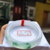 天然緬甸玉A貨 ｜放光玻璃種飄綠花手鐲