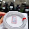 天然緬甸玉A貨｜冰種白月光・圓骨厚庄正圈手鐲