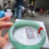 天然緬甸玉A貨 ‧ 老坑滿綠正圈厚庄手鐲