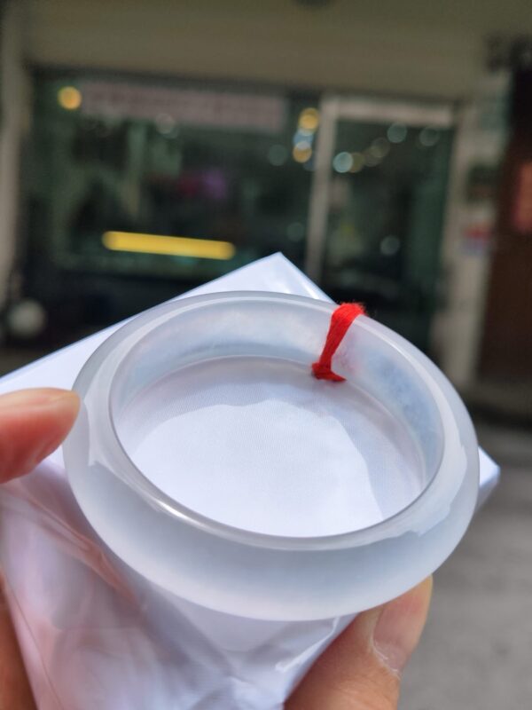 木拿放光玻璃種‧頂級厚庄正圈手鐲