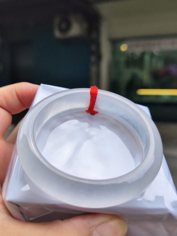 木拿放光玻璃種‧頂級厚庄正圈手鐲