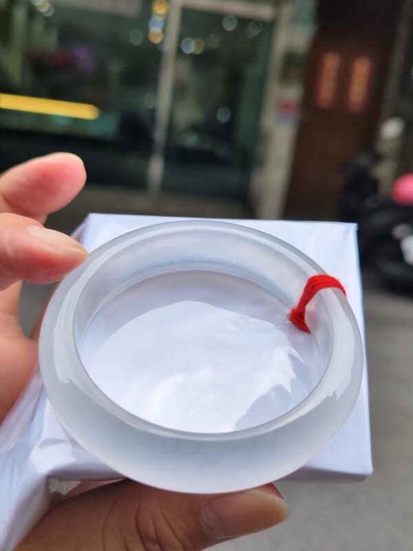 木拿放光玻璃種‧頂級厚庄正圈手鐲