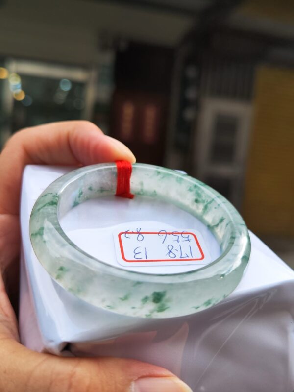 天然緬甸玉A貨｜木拿頂級放光玻璃種正圈手鐲