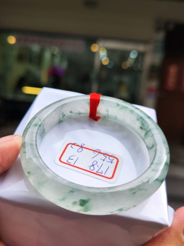 天然緬甸玉A貨｜木拿頂級放光玻璃種正圈手鐲