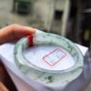 天然緬甸玉A貨｜木拿頂級放光玻璃種正圈手鐲