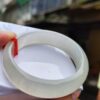 天然緬甸玉A貨｜放光玻璃種正圈寬版手鐲