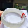 天然緬甸玉A貨｜放光玻璃種正圈寬版手鐲