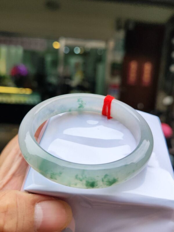 天然緬甸玉A貨｜放光玻璃種正圈手鐲