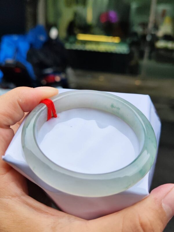 天然緬甸玉A貨｜放光玻璃種正圈手鐲