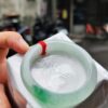天然緬甸玉 A 貨｜冰種飄陽綠正圈厚庄手鐲