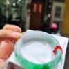 天然緬甸玉 A 貨｜飄陽綠正圈厚庄手鐲