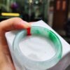天然緬甸玉 A 貨｜飄陽綠正圈厚庄手鐲