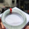 天然緬甸玉 A 貨｜放光玻璃種正圈厚庄手鐲