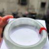 天然緬甸玉 A 貨｜放光玻璃種正圈厚庄手鐲
