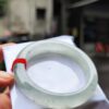 天然緬甸玉 A 貨｜放光玻璃種正圈厚庄手鐲