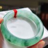 天然緬甸玉 A 貨｜冰種飄陽綠正圈厚庄手鐲