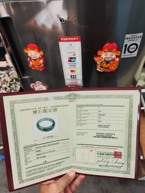 天然緬甸玉 A 貨｜冰種飄陽綠正圈厚庄手鐲