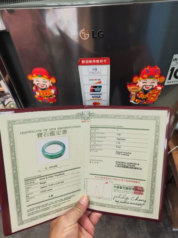 天然緬甸玉A貨 飄陽綠正圈厚庄手鐲