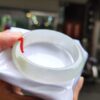 天然緬甸玉A貨 放光玻璃種正圈寬版手鐲