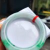 天然緬甸玉A貨｜飄陽綠 正圈圓骨胖胖鐲