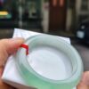 天然緬甸玉A貨｜冰種 飄陽綠 正圈厚庄手鐲