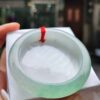 天然緬甸玉A貨｜冰種 飄陽綠 正圈厚庄手鐲