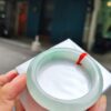 天然緬甸玉A貨｜冰種 飄陽綠 正圈厚庄手鐲