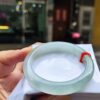 天然緬甸玉A貨｜放光玻璃種飄蜜黃厚庄正圈手鐲