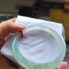 天然緬甸玉A貨｜放光玻璃種飄蜜黃厚庄正圈手鐲