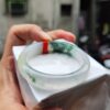 天然緬甸玉A貨｜木拿三彩放光玻璃種厚庄正圈手鐲
