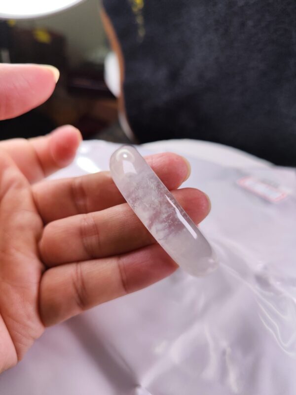 天然緬甸玉A貨｜木拿頂級放光玻璃種 正圈寬版手鐲