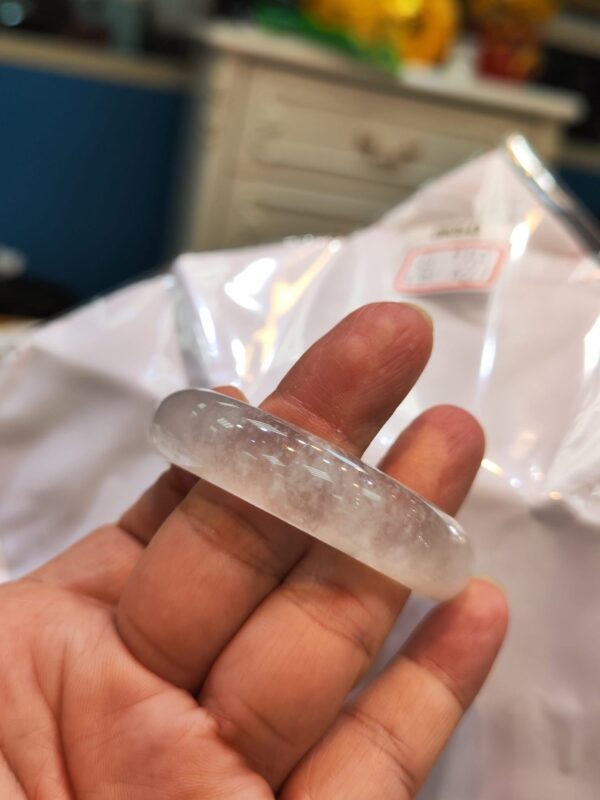 天然緬甸玉A貨｜木拿頂級放光玻璃種 正圈寬版手鐲