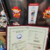 天然緬甸玉A貨｜濃紫羅蘭春彩 正圈厚庄手鐲