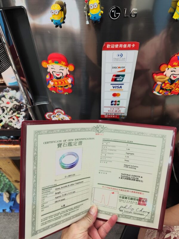 天然緬甸玉A貨｜濃紫羅蘭春彩 正圈厚庄手鐲