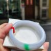 【天然緬甸玉A貨】 飄陽綠正圈厚庄手鐲