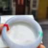 【天然緬甸玉A貨】 飄陽綠正圈厚庄手鐲