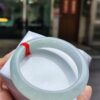 【天然緬甸玉A貨】 冰種白月光正圈厚庄手鐲