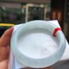 【天然緬甸玉A貨】 冰種白月光正圈厚庄手鐲