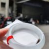 【天然緬甸玉A貨】 冰種白月光正圈厚庄手鐲