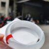 【天然緬甸玉A貨】 冰種白月光正圈厚庄手鐲