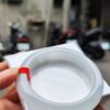 【天然緬甸玉A貨】 冰種白月光正圈厚庄手鐲