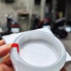 【天然緬甸玉A貨】 冰種白月光正圈厚庄手鐲