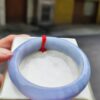 【天然緬甸玉A貨】 濃紫羅蘭正圈超厚庄手鐲