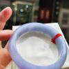 【天然緬甸玉A貨】 濃紫羅蘭正圈超厚庄手鐲