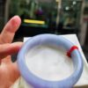 【天然緬甸玉A貨】 濃紫羅蘭正圈超厚庄手鐲