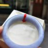 【天然緬甸玉A貨】 濃紫羅蘭正圈超厚庄手鐲
