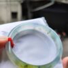 【天然緬甸玉A貨】 放光玻璃種紫羅蘭飄花正圈手鐲