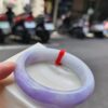 img_0030 天然緬甸玉A貨 濃紫羅蘭春彩正圈厚庄手鐲