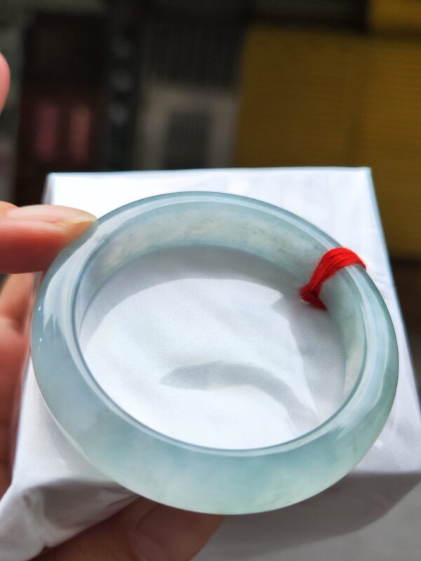 天然緬甸玉A貨｜放光玻璃種正圈手鐲