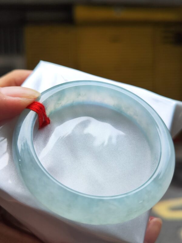 天然緬甸玉A貨｜放光玻璃種正圈手鐲